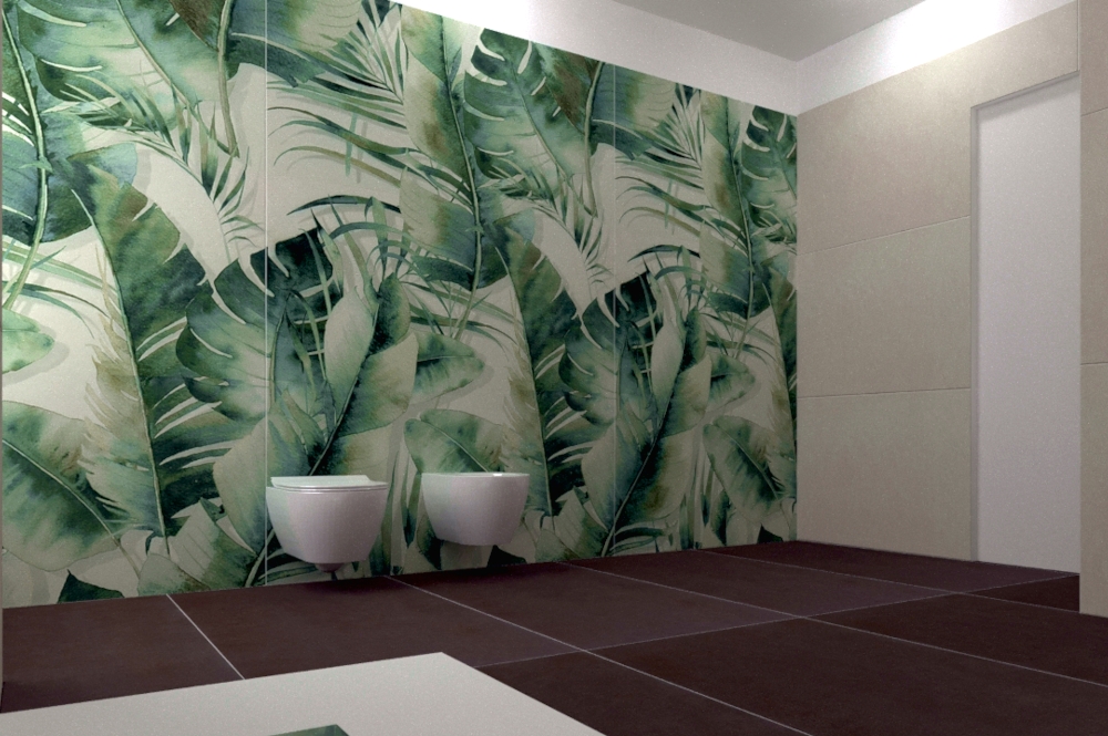Rivestimento-lastre-grande-formato-floreale-Conca Rivestimenti di grande formato Conca